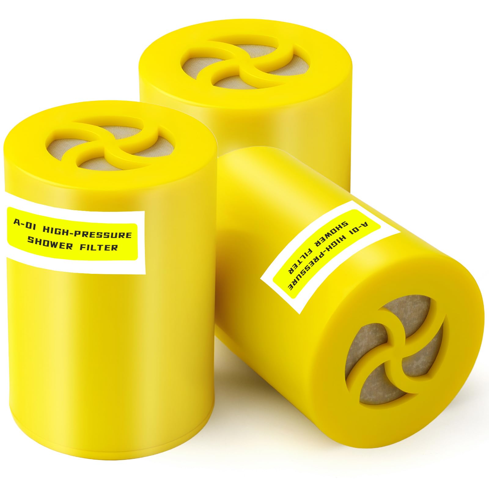 Afina Filtered Showerhead Shower Filter Replacement Chlorine Removal 3 Pack